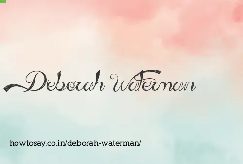 Deborah Waterman