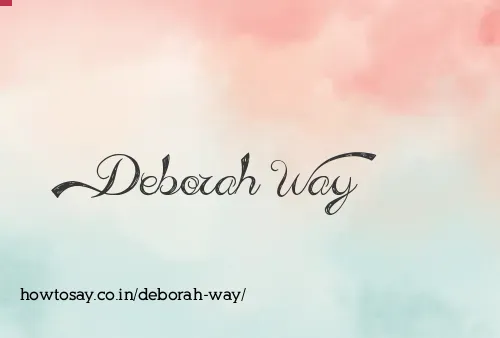 Deborah Way