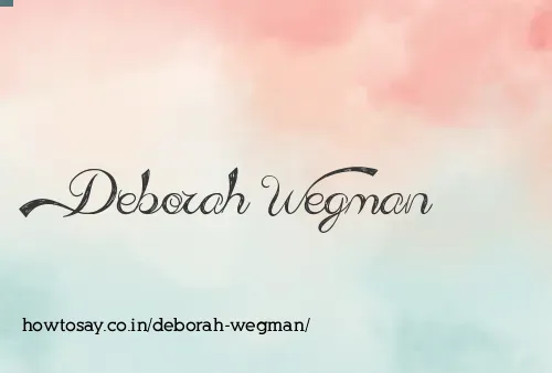 Deborah Wegman