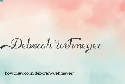 Deborah Wehmeyer