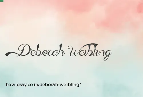 Deborah Weibling