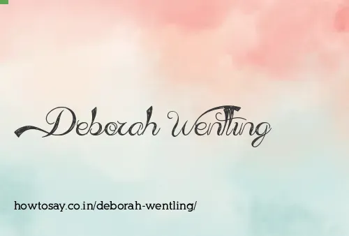 Deborah Wentling