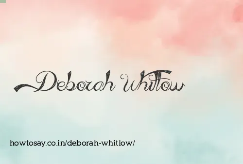 Deborah Whitlow