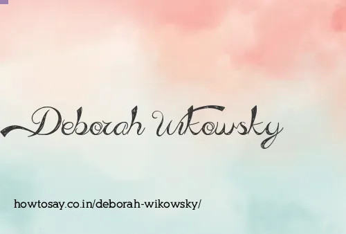 Deborah Wikowsky