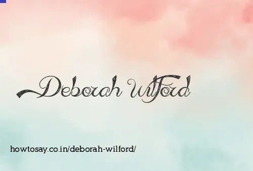 Deborah Wilford