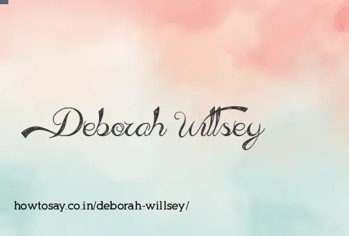 Deborah Willsey