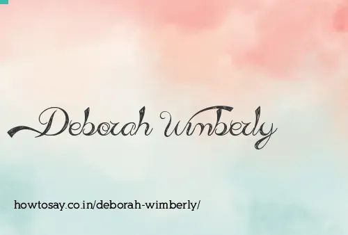 Deborah Wimberly