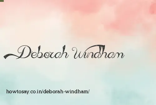 Deborah Windham