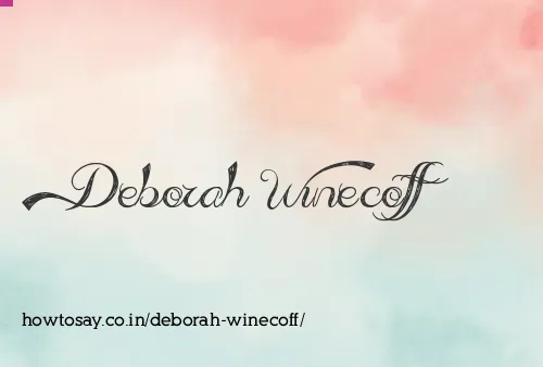 Deborah Winecoff
