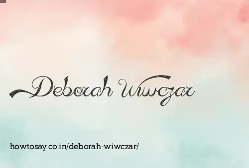 Deborah Wiwczar