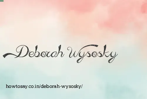 Deborah Wysosky