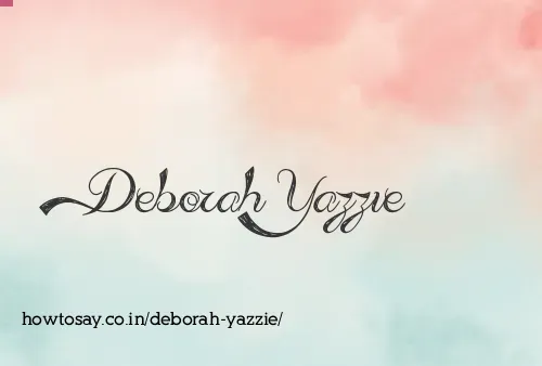 Deborah Yazzie