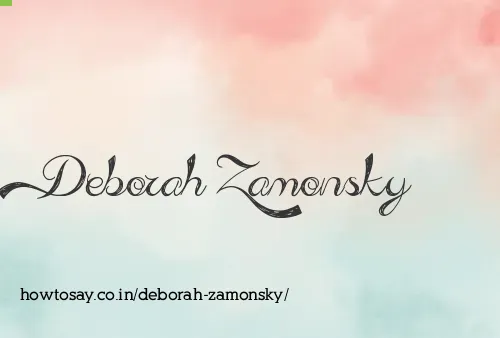 Deborah Zamonsky