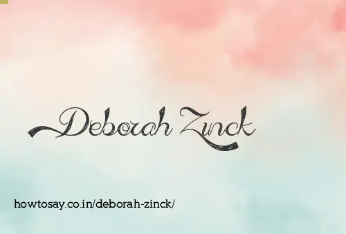 Deborah Zinck