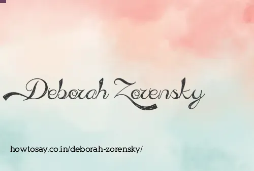 Deborah Zorensky