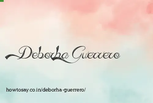 Deborha Guerrero
