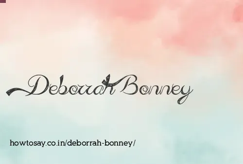 Deborrah Bonney