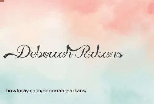 Deborrah Parkans