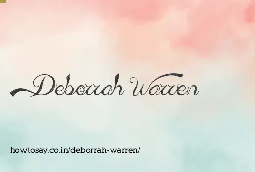 Deborrah Warren