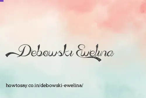 Debowski Ewelina
