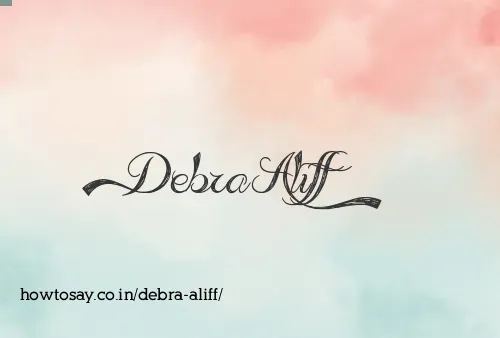 Debra Aliff