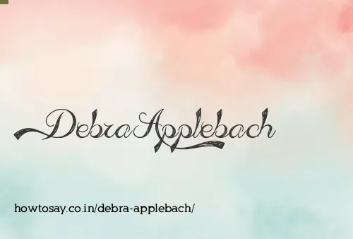 Debra Applebach