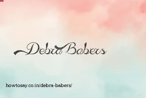 Debra Babers