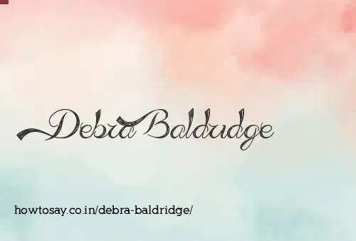 Debra Baldridge