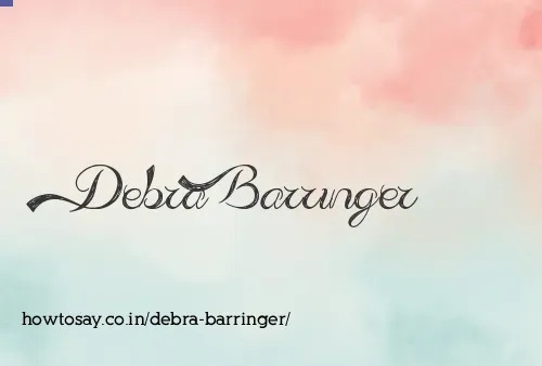 Debra Barringer