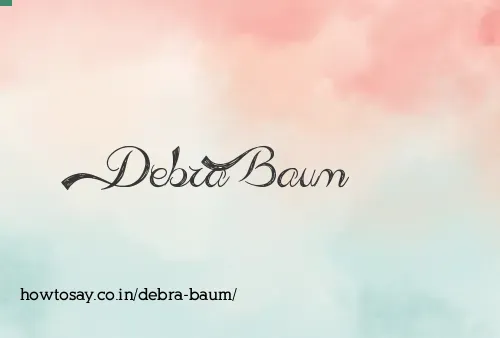Debra Baum