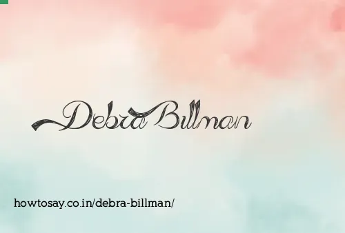 Debra Billman