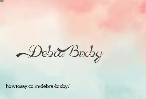 Debra Bixby