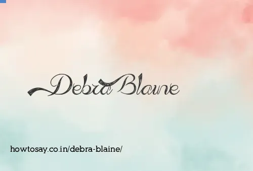 Debra Blaine