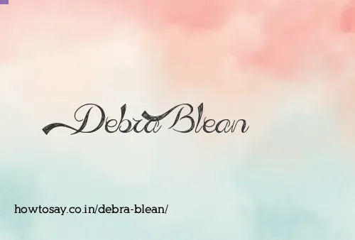Debra Blean