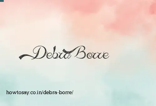Debra Borre