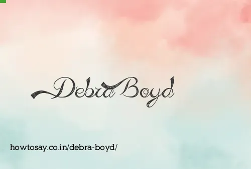 Debra Boyd