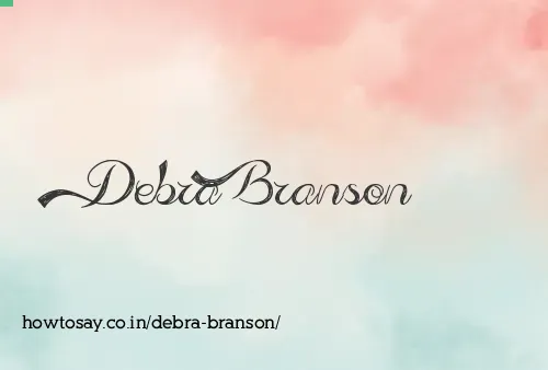 Debra Branson