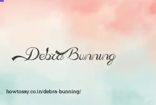 Debra Bunning
