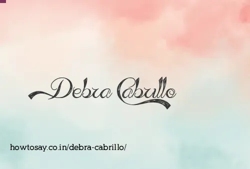 Debra Cabrillo