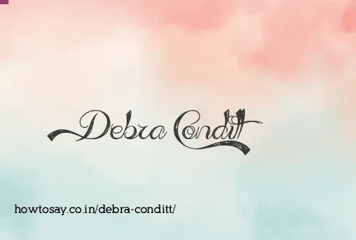 Debra Conditt