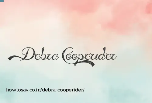 Debra Cooperider