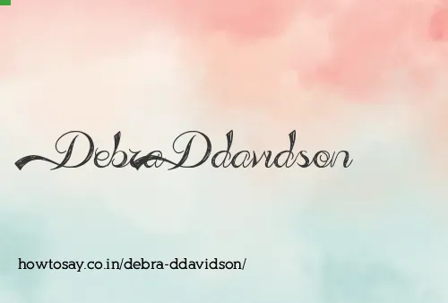 Debra Ddavidson