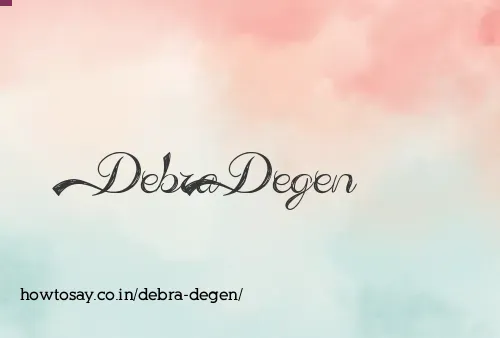 Debra Degen