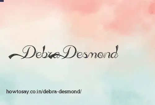 Debra Desmond