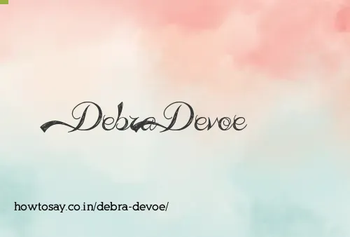 Debra Devoe