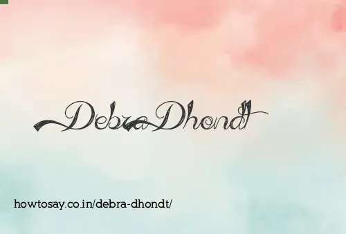 Debra Dhondt
