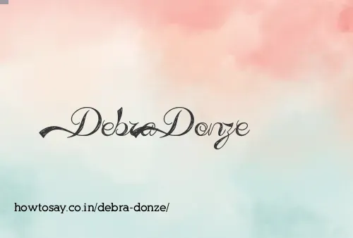 Debra Donze