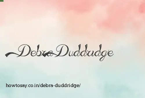 Debra Duddridge