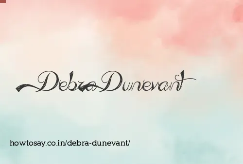 Debra Dunevant