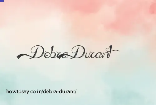 Debra Durant